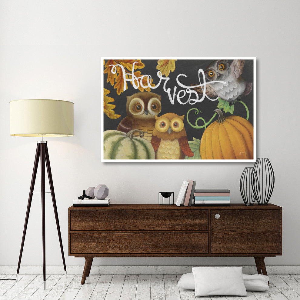 "Harvest Owl IV" Digital Paper Print by Mary Urban, 62"x42"