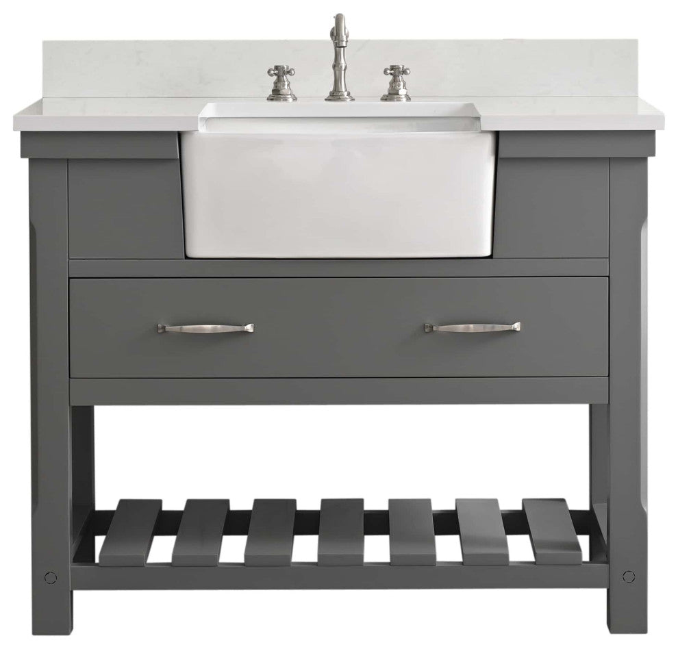 Wesley 42" Bathroom Vanity, Gray
