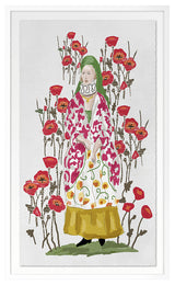 Queen Fine Art Print, White, 24"x15"