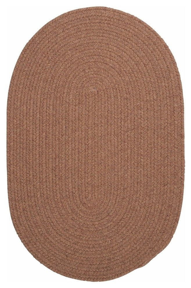 Bristol Rug, Mocha, 14"x17" Swatch Sample