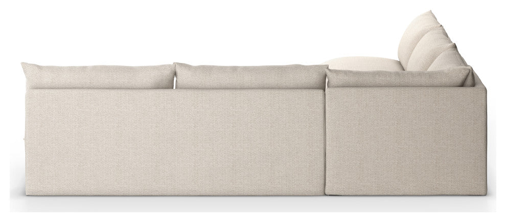 Grant Outdoor 3 Pc Sectional-Faye Sand