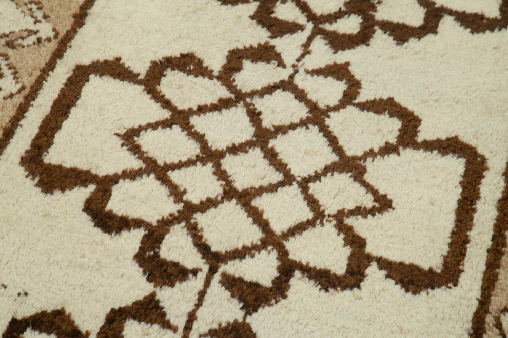 Rug N Carpet - Hand-knotted Anatolian 3' 3" x 10' 7" Rustic Runner Rug