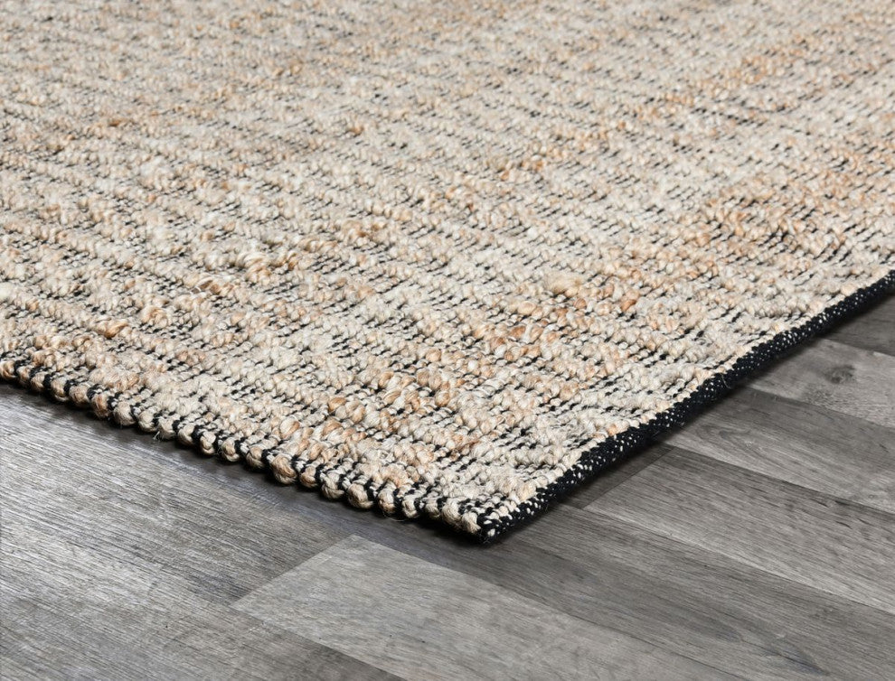 Classic Home Indus Black/Natural 8x10 Rug