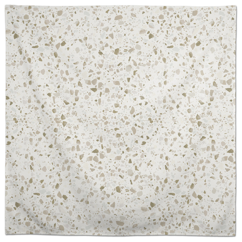 Tan Terrazzo 2 58x58 Tablecloth