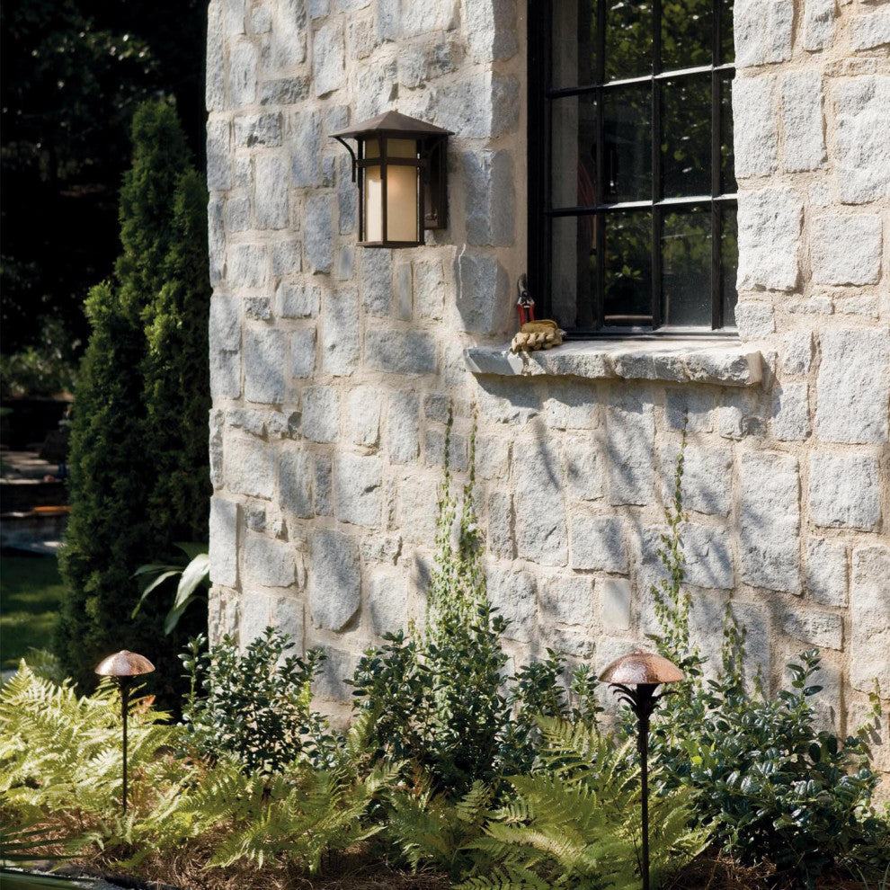 Hinkley Harbor Medium Wall Mount Lantern, Anchor Bronze