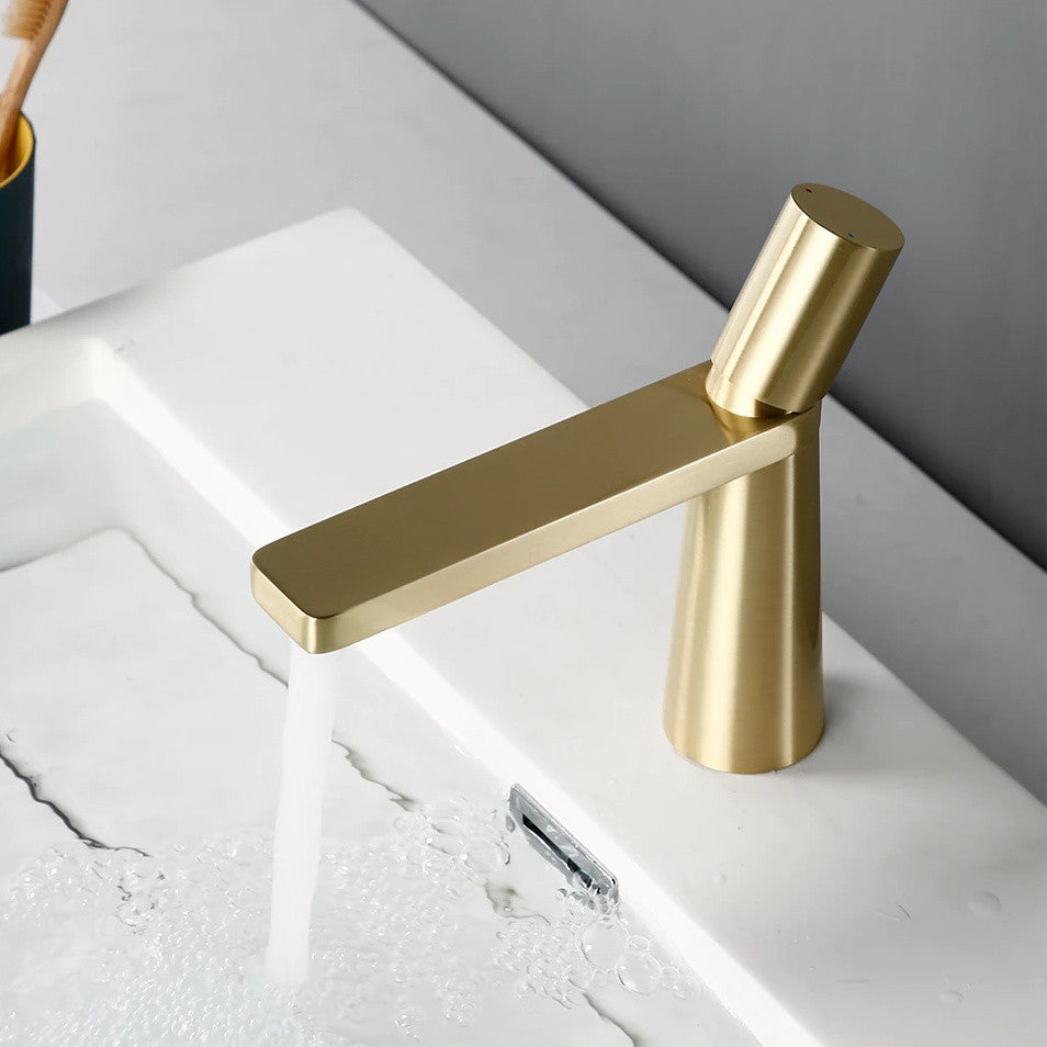 Wasser™ Solid Brass Single Handle Bathroom Sink Faucet