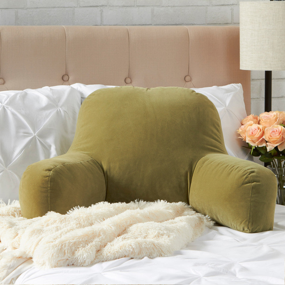 Hyatt Bed Rest Pillow, Moss
