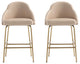 Manhattan Comfort Gracie Counter Stool, Set of 2