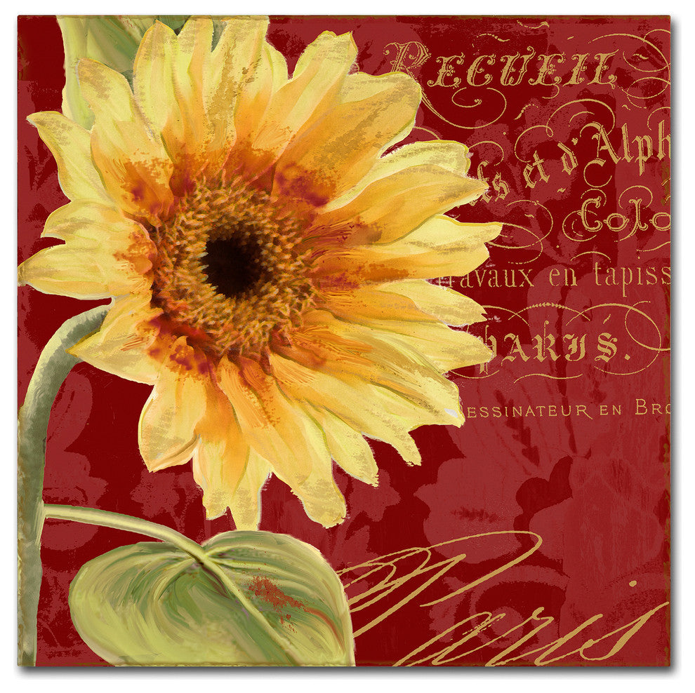 Color Bakery 'Ete IV' Canvas Art, 18"x18"