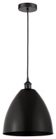Innovations 616-1P-BK-MBD-12-BK 1-Light Mini Pendant, Matte Black