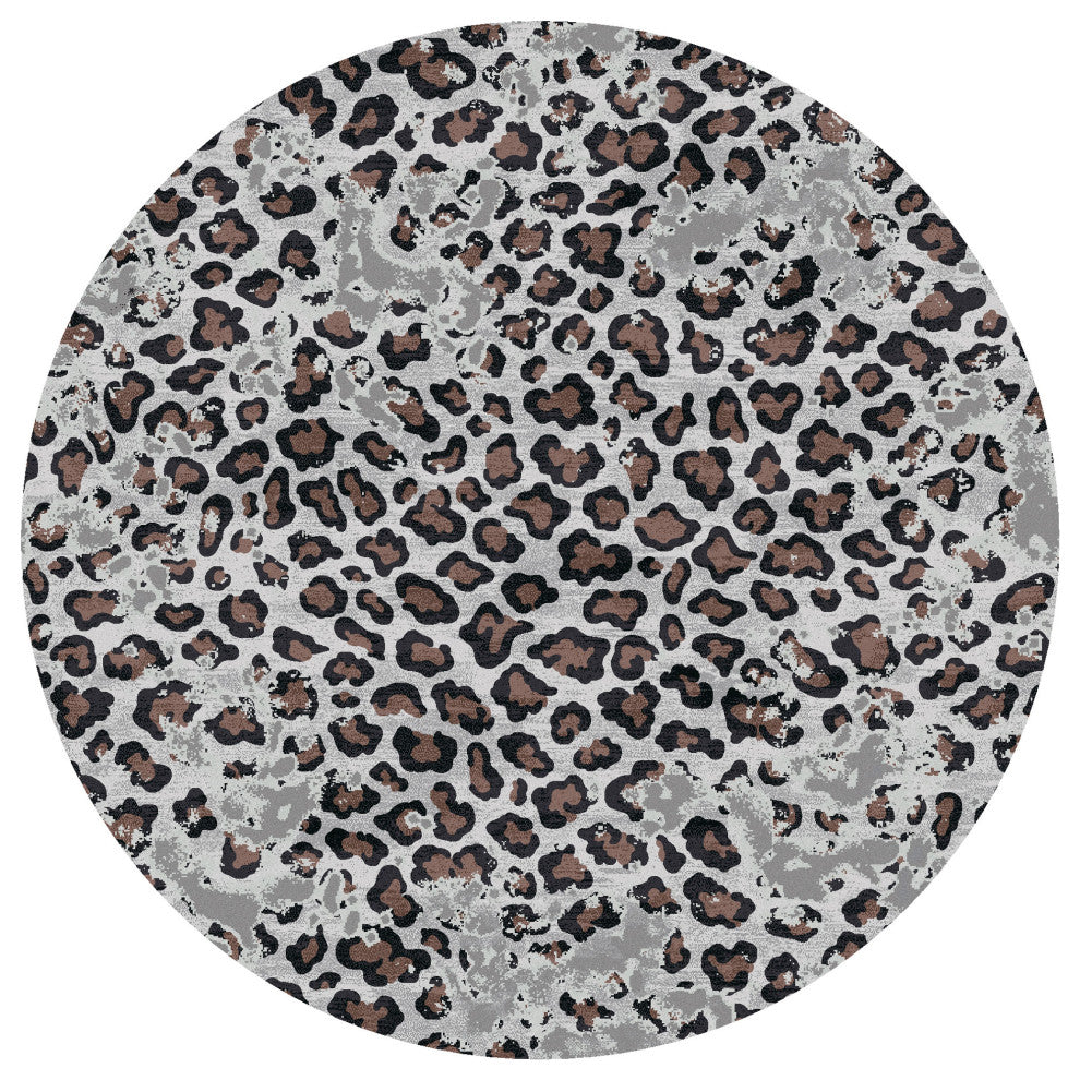 Leopard Lounge, 8' Round