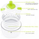Multi-Functional Salad Spinner Mandoline Set, Salad Drainer and Vegetable Dryer