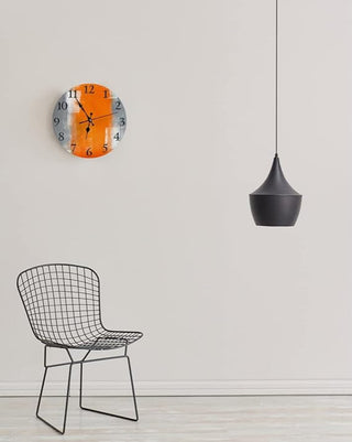 Silent Non Ticking Clock 10", Round Wall Clock