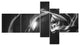 Antelope Canyon, Navajo, Landscape Photography Canvas Print, 60"x32", 5 panels