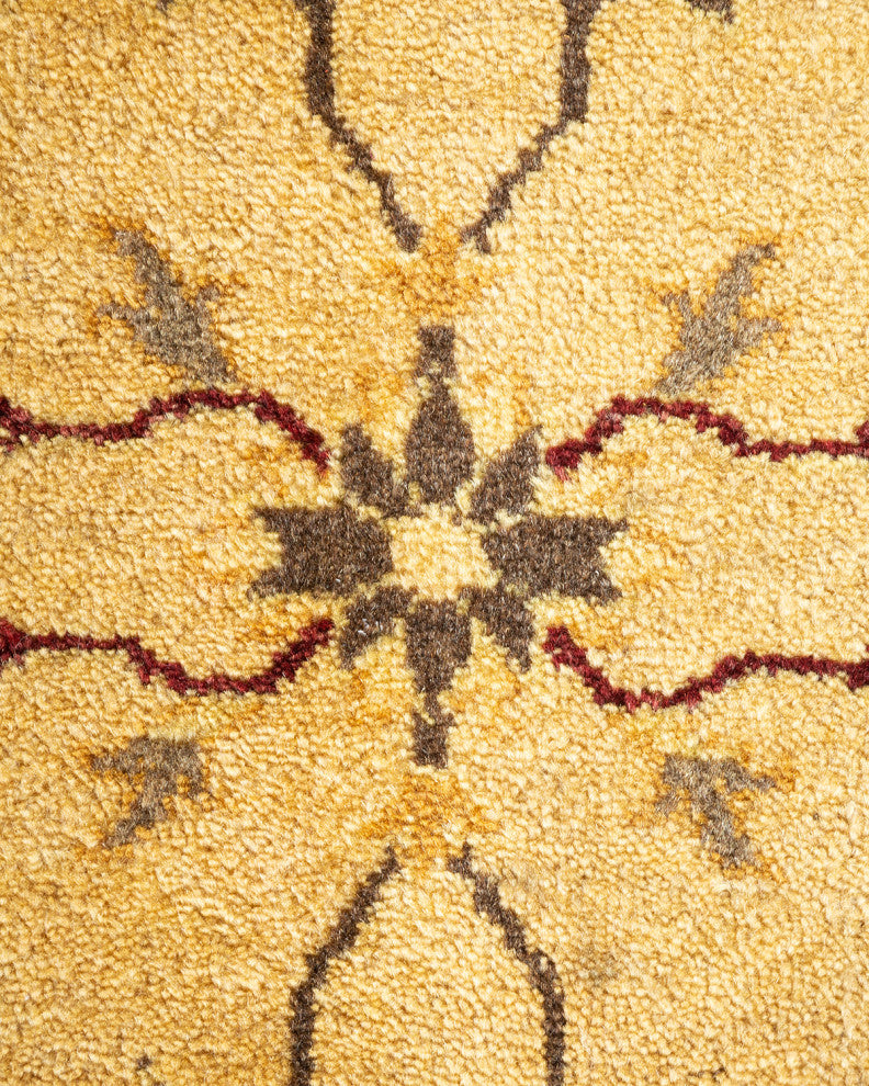 Mogul, One-of-a-Kind Hand-Knotted Area Rug Ivory, 8'1"x9'9"