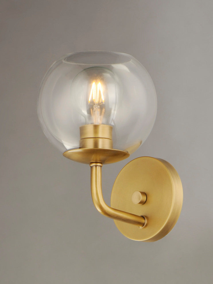 Maxim 38411CL Branch 11" Tall Wall Sconce - Natural Aged Brass