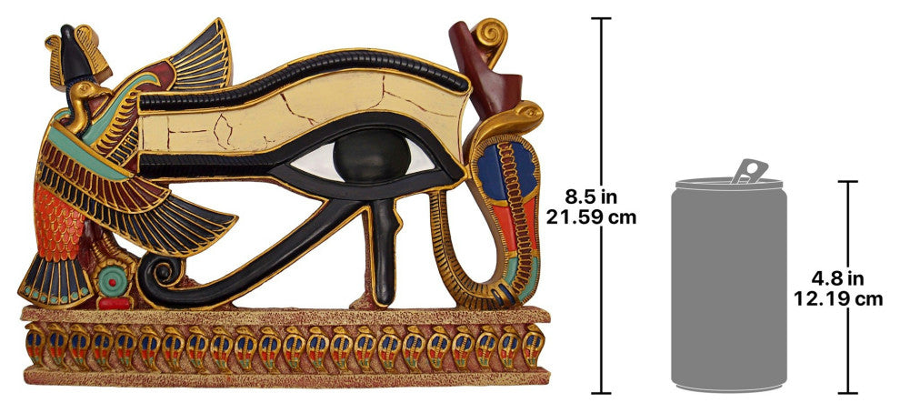 Egyptian Eye of Horus Wall Sculpture