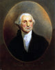 Alfred Jacob Miller George Washington, 21"x28" Wall Decal Print
