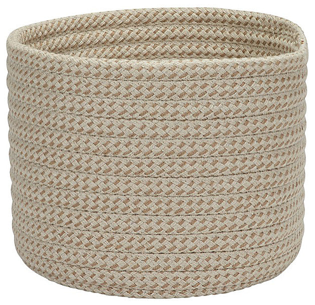 Colonial Mills Basket Sunbrella Sandstorm Basket Alpaca Round