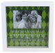 Saint Patricks Irish Shadow Box Photo Frame Picture Luck Be With You 70030B