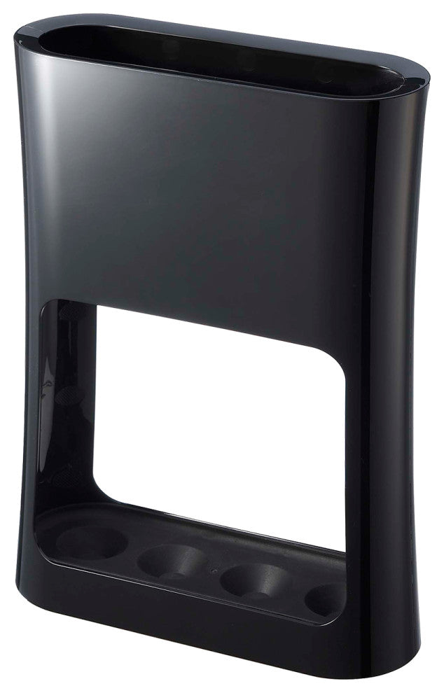 Oval Umbrella Stand, Black