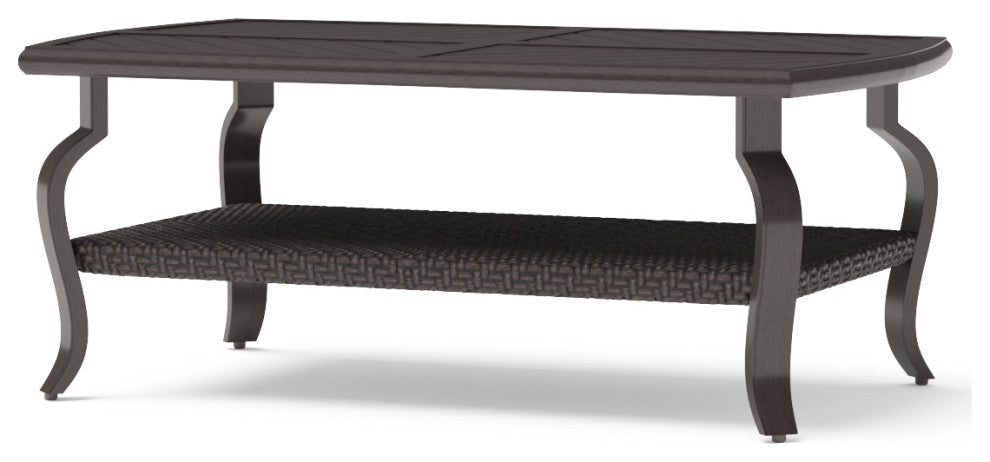 Barcelo 7 Piece Aluminum Outdoor Patio Motion Club Deep Seating Set, Charcoal