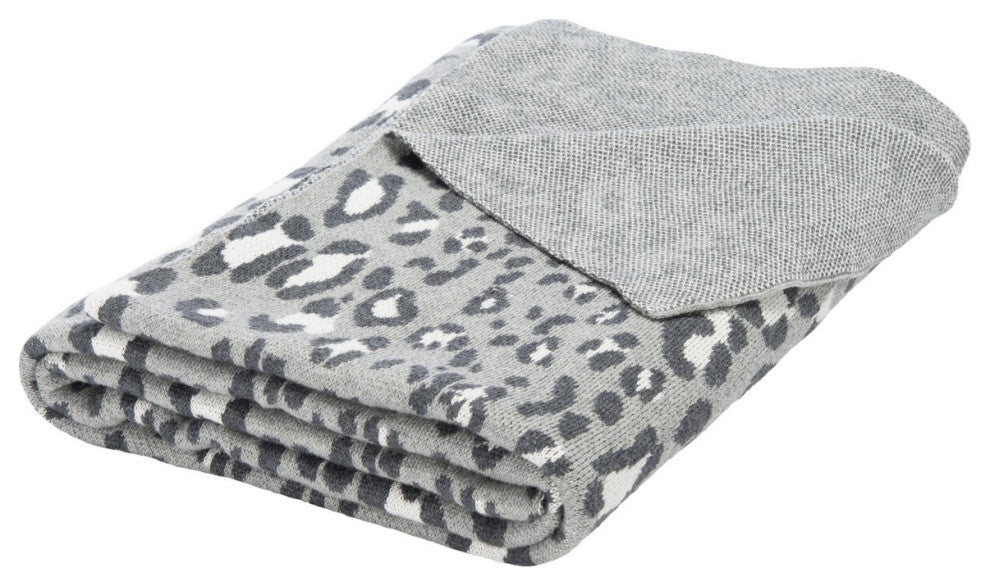 Safavieh Gwynn Throw, Grey/Black