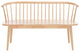 Safavieh Blanchard Spindle Bench, Natural