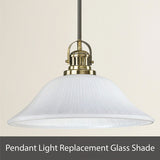 23101-31 Replacement Alabaster Torchiere Lamp Glass(42mm) Shade