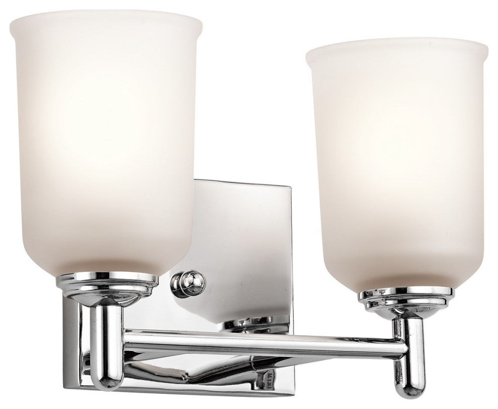 Kichler Shailene 2 Light Bath Light in Chrome