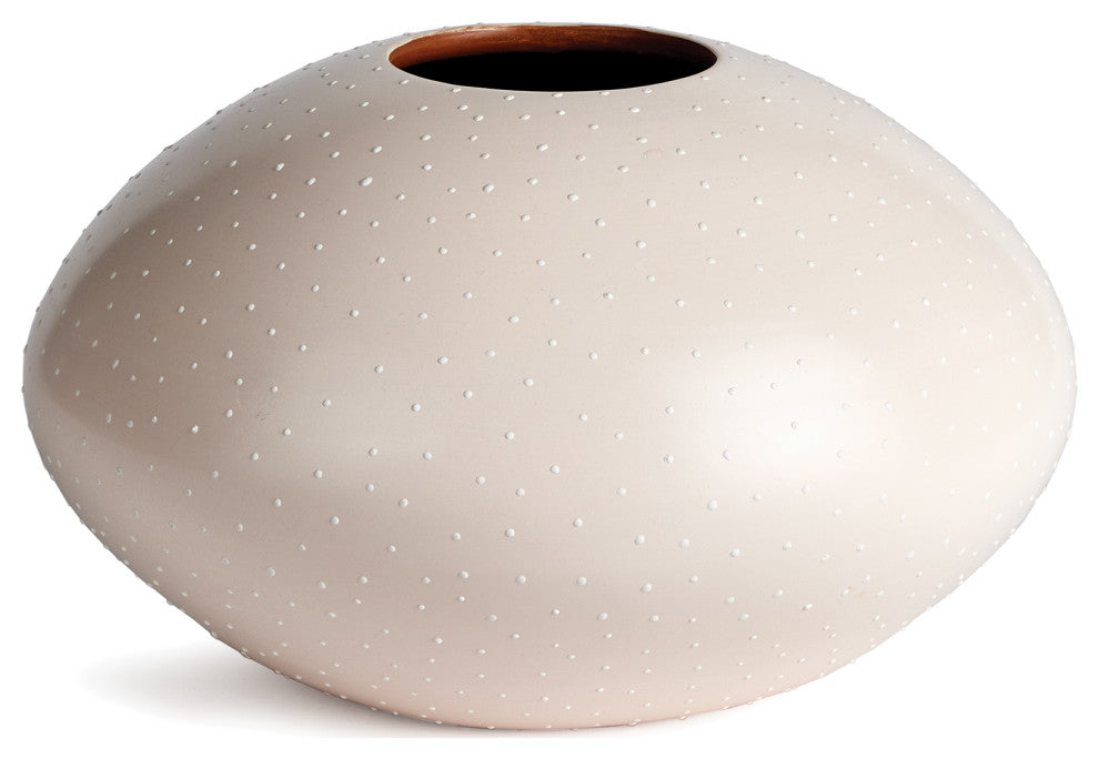 Keyla medium White Vase