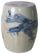 Blue And White Yuan Dragon Garden Stool