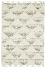Aurora Geometric Ivory/Multi Indoor Area Rug, Ivory, 6'7" x 9'6"