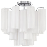 CRYSTORAMA Addis 4 Light Polished Chrome Ceiling Mount