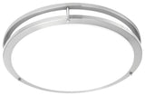 PARALLEL ceiling lamp Brushed Nickel 1x