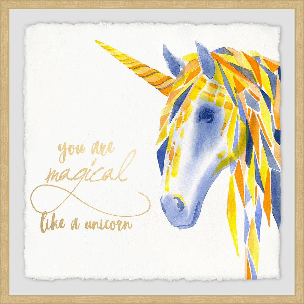 "You Are Magical II" Framed Painting Print, 24"x24"