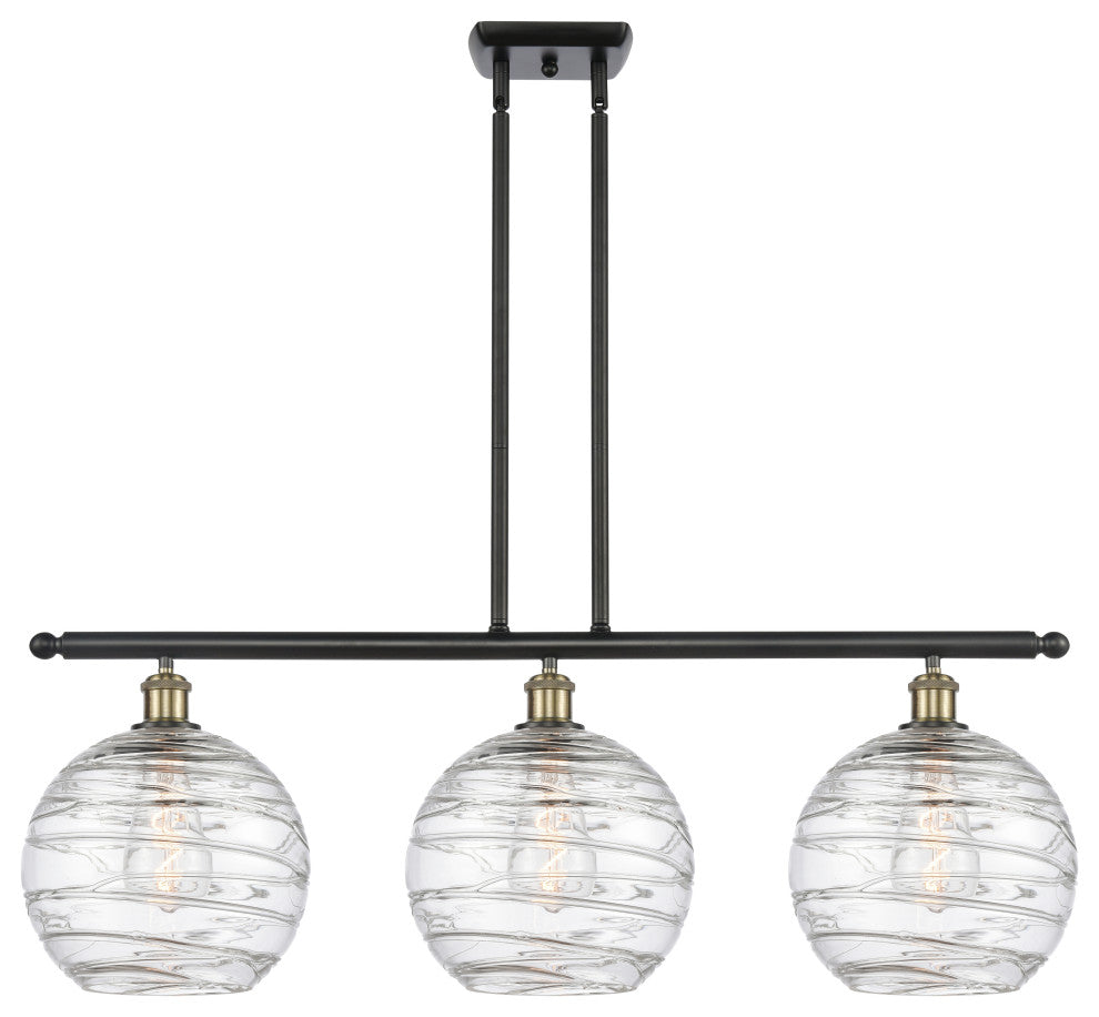 Innovations Lighting 516-3I-BAB-G1213-10 Deco Swirl 3 Light 36" Island Light