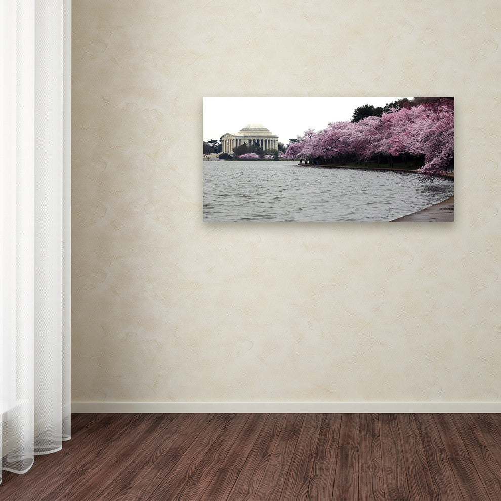 CATeyes ''Basin Blossoms'' Canvas Art, 16x32