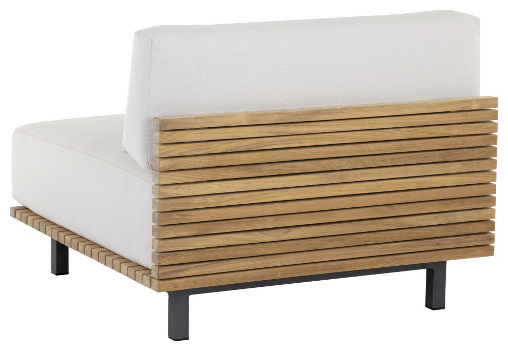 Geneve Modular Armless Chair Palazzo Cream