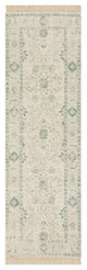 Surya Zainab ZAI-2308 2'6"x8' Rug, Sage/Dark Green/Lime/White