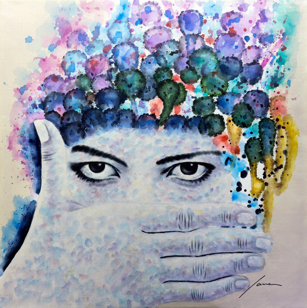 "Vision" Wall Art, 40"x40"