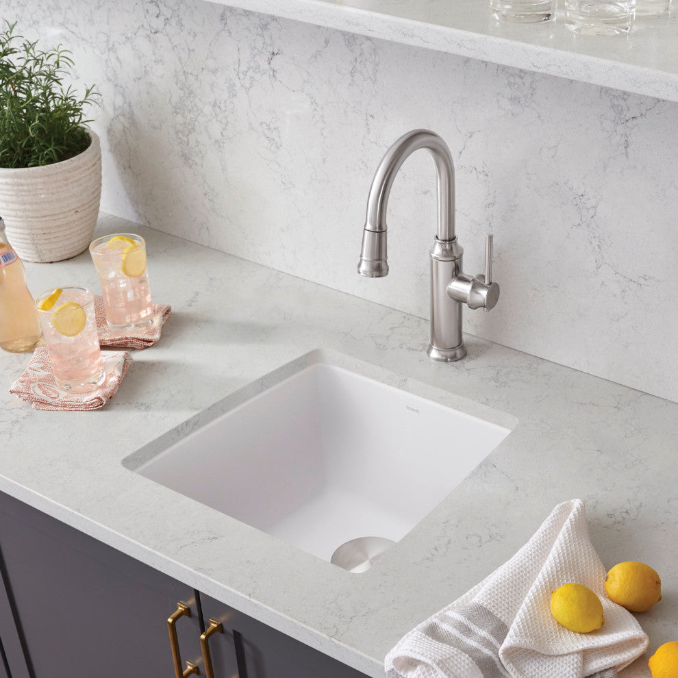 Blanco KA-440081 Performa 17-1/2" Undermount Single Basin Granite - Cinder