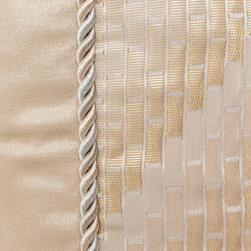 Infinity 9-Piece Queen Duvet Set - Gold