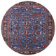 Ahgly Company Indoor Round Mid-Century Modern Area Rugs, 3' Round