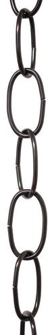 RCH Hardware Steel Standard Link Chandelier Chain, Various Finishes, Black, U38
