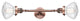 INNOVATIONS 208L-AC-G322-LED 2-Light Bath Vanity Light Antique Copper