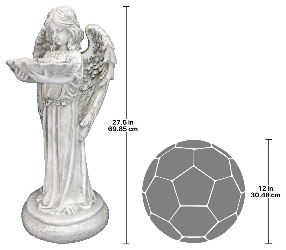 Tranquil Guardian Angel Statue