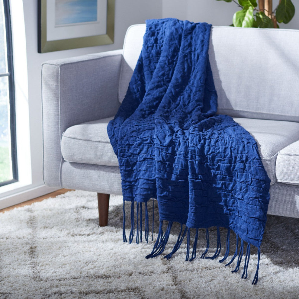 Safavieh Delena Throw, Indigo