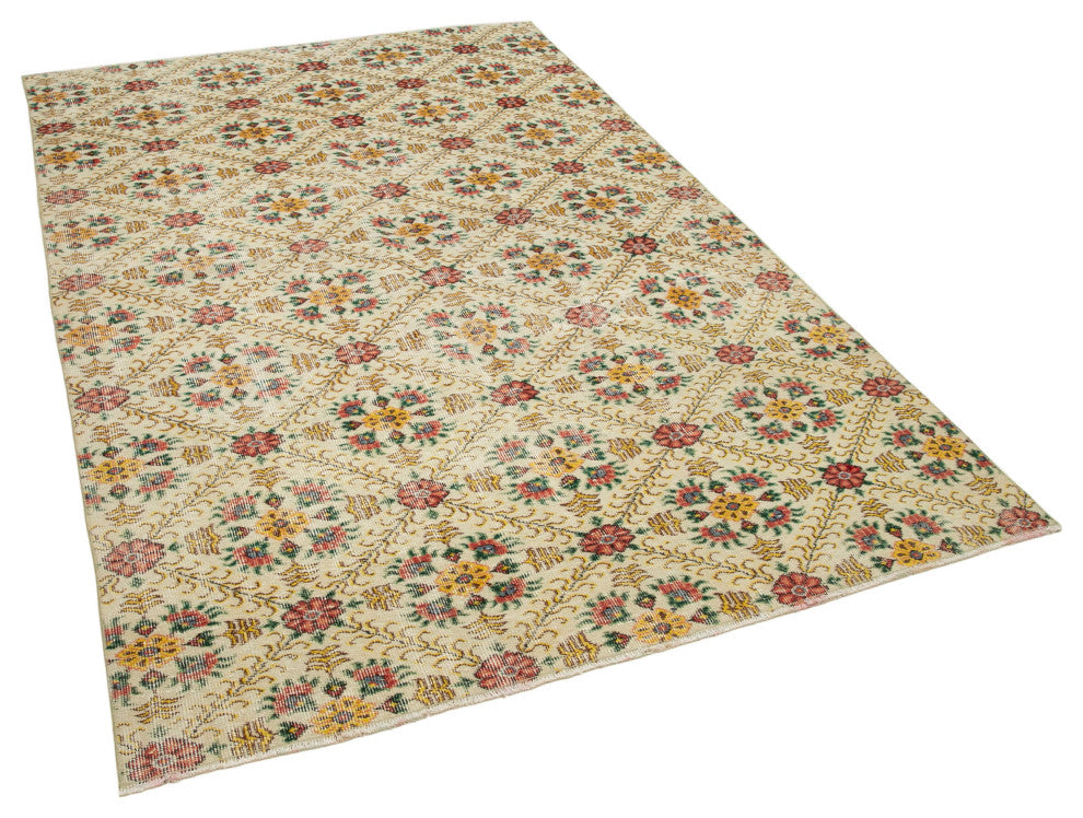 Rug N Carpet - Handwoven Oriental 5' 7'' x 8' 5'' Antique Vintage Rug