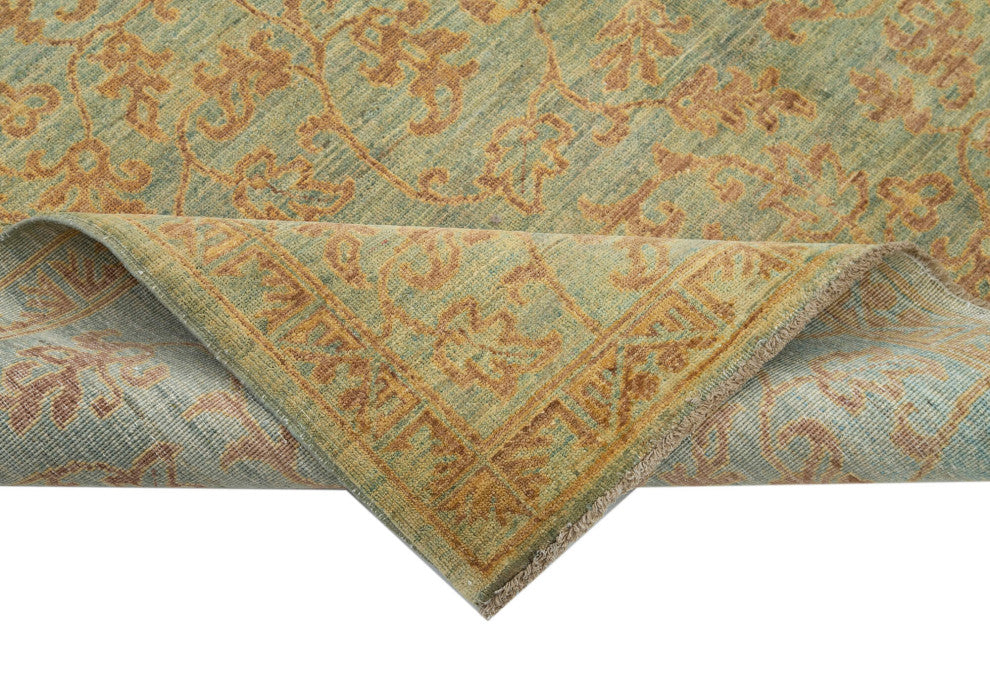 Rug N Carpet - Hand-Knotted Oriental 6' 2" x 8' 10" Soft Oushak Area Rug